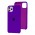 Чехол silicone для iPhone 11 Pro Max case фиолетовый