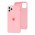 Чехол silicone для iPhone 11 Pro Max case light pink