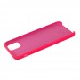 Чохол silicone для iPhone 11 Pro Max case блискучий рожевий