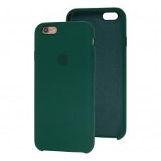 Чохол Silicone для iPhone 6 / 6s case forest green