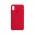 Чехол Silicone для iPhone X / Xs Premium case красный
