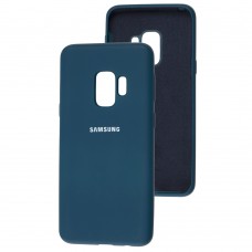 Чехол для Samsung Galaxy S9 (G960) Silicone Full морской волны