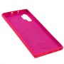 Чехол для Samsung Galaxy Note 10+ (N975) Silicone Full розовый  