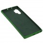 Чехол для Samsung Galaxy Note 10+ (N975) Silicone Full сосновый зеленый 