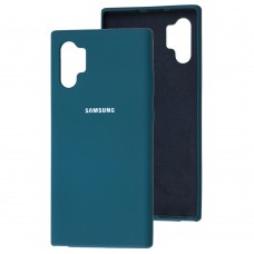 Чехол для Samsung Galaxy Note 10+ (N975) Silicone Full морской волны  