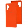 Чохол для Samsung Galaxy Note 10+ (N975) Silicone Full помаранчевий
