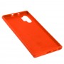 Чохол для Samsung Galaxy Note 10+ (N975) Silicone Full помаранчевий
