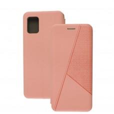 Чохол книжка Twist для Samsung Galaxy A31 (A315) рожевий