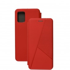 Чехол книжка Twist для Samsung Galaxy A71 (A715) красный