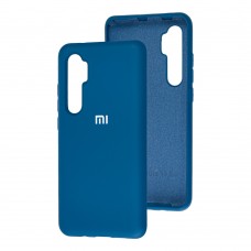 Чехол для Xiaomi Mi Note 10 Lite Silicone Full синий