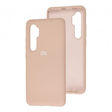Чехол для Xiaomi Mi Note 10 Lite Silicone Full розовый песок