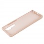 Чехол для Xiaomi Mi Note 10 Lite Silicone Full розовый песок