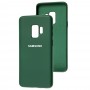 Чохол для Samsung Galaxy S9 (G960) Silicone Full зелений / dark green