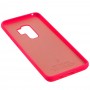 Чохол для Samsung Galaxy S9+ (G965) Silicone Full рожевий / neon