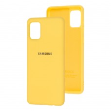 Чохол для Samsung Galaxy A31 (A315) Silicone Full жовтий