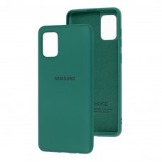 Чохол для Samsung Galaxy A31 (A315) Silicone Full зелений / pine green