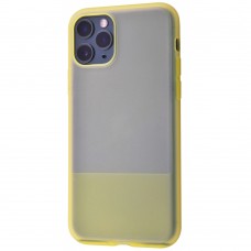 Чехол для iPhone 11 Pro Max Shadow Slim "lemon yellow"