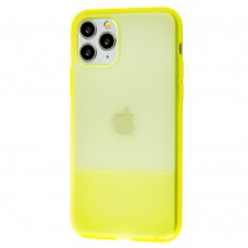 Чехол для iPhone 11 Pro Shadow Slim lemon yellow