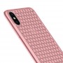 Чохол для iPhone Xs Max Baseus BV Weaving рожевий