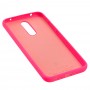 Чехол для Xiaomi Redmi 8 Silicone Full розовый неон