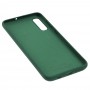Чохол для Samsung Galaxy A70 (A705) Silicone Full зелений / dark green