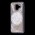 Чехол для Samsung Galaxy A6 2018 (A600) Блестки вода серебристый "белая мандала"