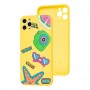 Чехол для iPhone 11 Pro Max Wave Fancy omg wow lol / yellow