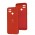 Чехол для Xiaomi Poco С40 Silicone Full Трезубец красный