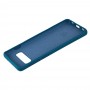 Чехол для Samsung Galaxy S10 (G973) Silicone Full синий / cosmos blue