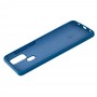 Чехол для Samsung Galaxy A21s (A217) Silicone Full синий