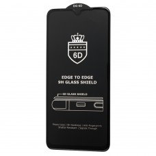 Защитное стекло 6D для Samsung Galaxy A10 / A10s OG Crown черное (OEM)