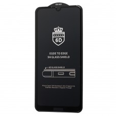 Защитное стекло 6D для Huawei Y6 2019 OG Crown черное (OEM)