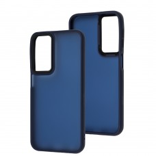 Чохол для Samsung Galaxy A24 (A245) Wave Matte Color midnight blue