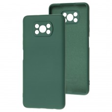 Чехол для Xiaomi Poco X3 Wave colorful forest green