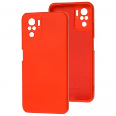 Чехол для Xiaomi Redmi Note 10 / 10s Wave colorful красный