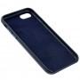 Чохол для iPhone 7 / 8 Leather case темно-синій