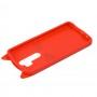 3D чехол для Xiaomi Redmi Note 8 Pro кот красный