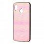 Чохол для Samsung Galaxy A20/A30 Gradient рожевий