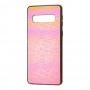 Чехол для Samsung Galaxy S10 (G973) Gradient розовый