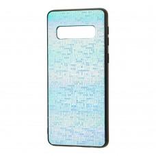 Чехол для Samsung Galaxy S10+ (G975) Gradient голубой