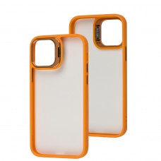 Чехол для Iphone 12/12 Pro Extreme drops crystal glass orange