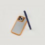 Чехол для Iphone 13 Pro Extreme drops crystal glass orange