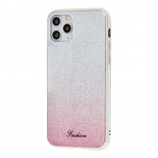 Чехол для iPhone 11 Pro Ambre Fashion серебристый / розовый