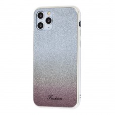 Чехол для iPhone 11 Pro Ambre Fashion серебристый / черный