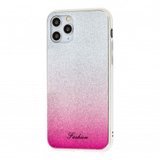 Чехол для iPhone 11 Pro Max Ambre Fashion серебристый / малиновый