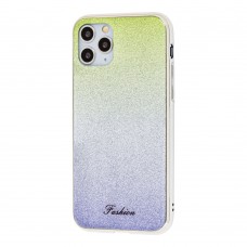 Чехол для iPhone 11 Pro Max Ambre Fashion лимонно / серебристый