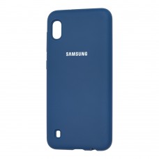 Чехол для Samsung Galaxy A10 (A105) Silicone Full синий