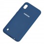 Чехол для Samsung Galaxy A10 (A105) Silicone Full синий