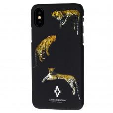 Чехол Marcelo для iPhone X / Xs Burton Soft Touch леопард