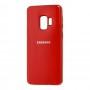 Чохол Samsung Galaxy S9 (G960) Silicone case (TPU) червоний